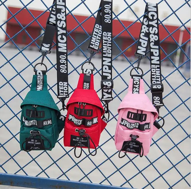 Crossbody Chest Bag Sports Waist Bag Small Casual Bag