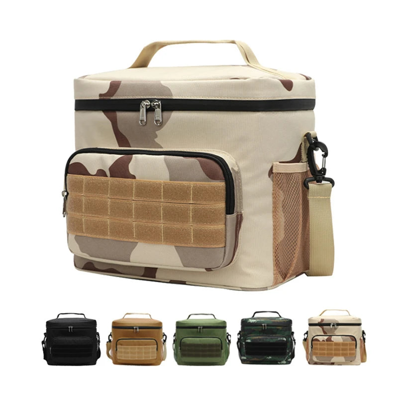 Leakproof Beer Bottle Cooler Bag Large Insulated Fridge Portable Picnic Food
