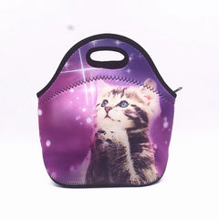 Neoprene Lunch Bag Insulated Cooler Food Box Women Kids