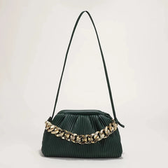 Thick Chain Shoulder Bag Crossbody Clutch Purses for Women