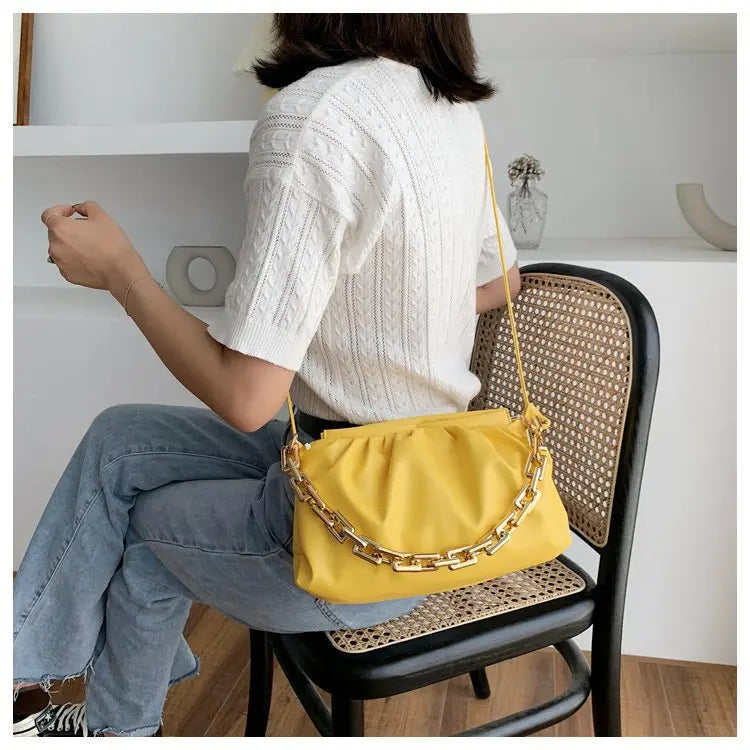 Thick Chain Shoulder Bags Crossbody Bag Cloud Bag