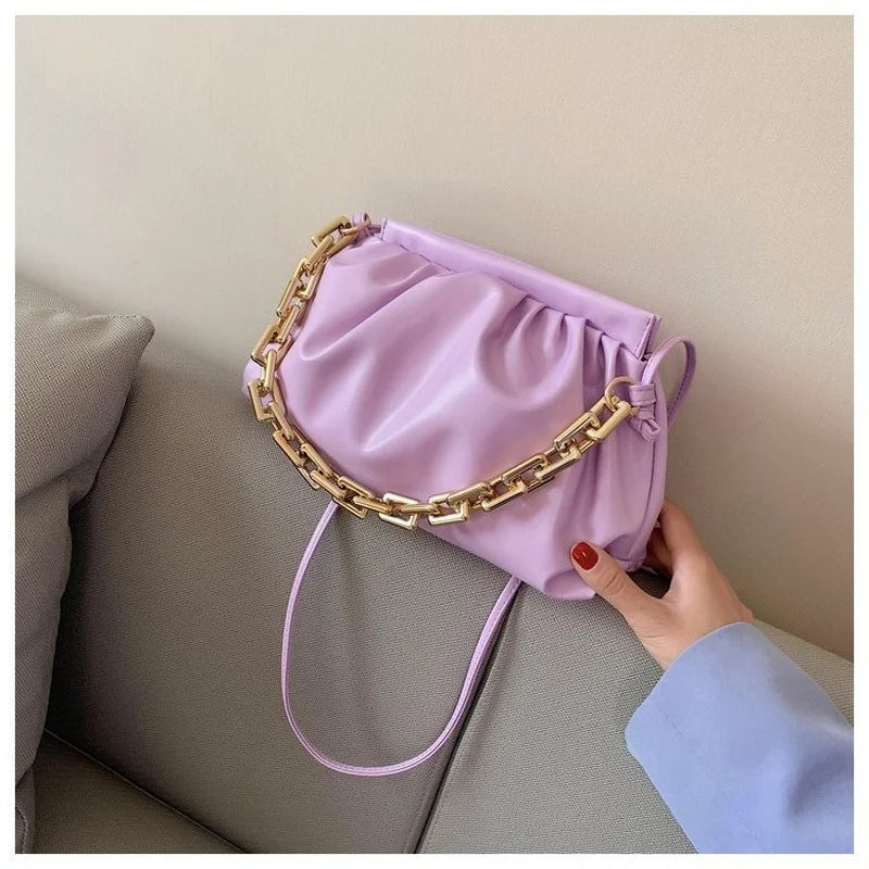 Thick Chain Shoulder Bags Crossbody Bag Cloud Bag