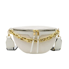 Plaid Leather Women's Fanny Pack Waist Bag Shoulder Crossbody Chest Bags