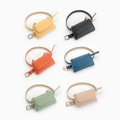 Women's Thick Chain Leather Waist Bag