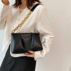 Thick Chain Women Shoulder Bags Small Crossbody Phone P