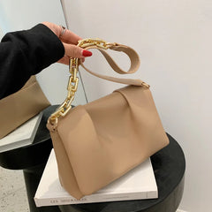 Thick Chain Women Shoulder Bags Small Crossbody Phone P