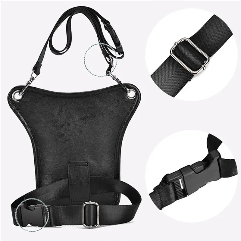 Thick Leather Men Casual Classic Shoulder Sling Bag