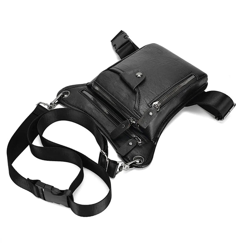 Thick Leather Men Casual Classic Shoulder Sling Bag