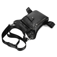 Thick Leather Men Casual Classic Shoulder Sling Bag