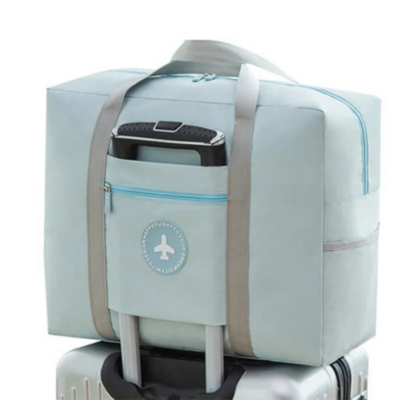 Foldable Travel Bag Luggage Zipper Organizer Pouch Clothes Handbags