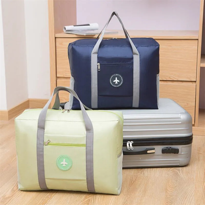 Foldable Travel Bag Luggage Storage Pouch Clothes Organizer Case Handbags