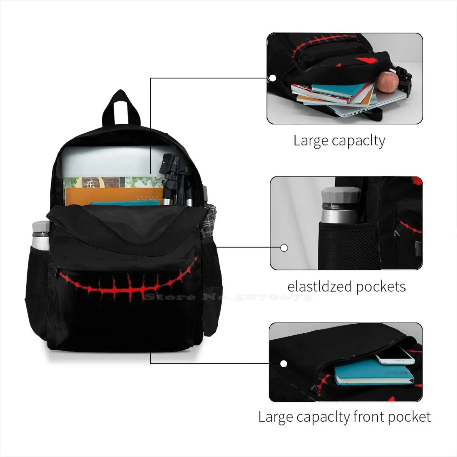 Halloween Costume School Bags for Teenage Girls