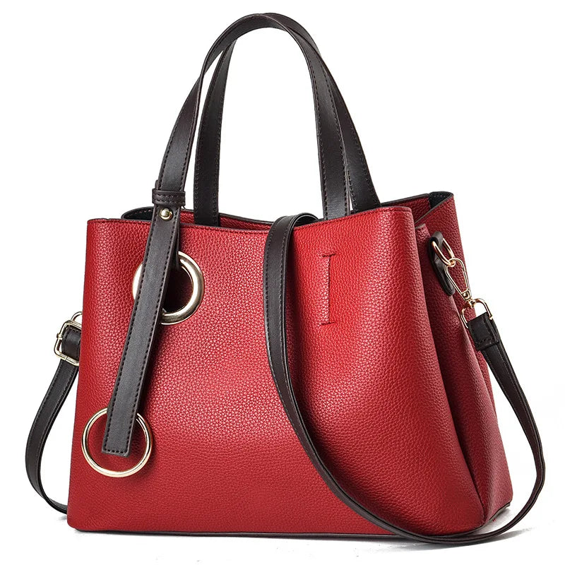 This Year's Handbag Women Autumn and Winter Women Bag Small Commuter Tote Bag