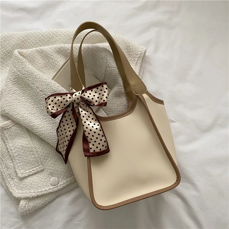Retro Bucket Bag Women's Large Shoulder Bag Spring Capacity