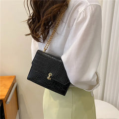 Retro Small Square Bag Chain Crossbody Women's Shoulder Bag