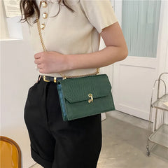 Retro Small Square Bag Chain Crossbody Women's Shoulder Bag