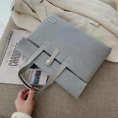 Three Colors Unisex Briefcase Computer Bag Large Capacity Handbag