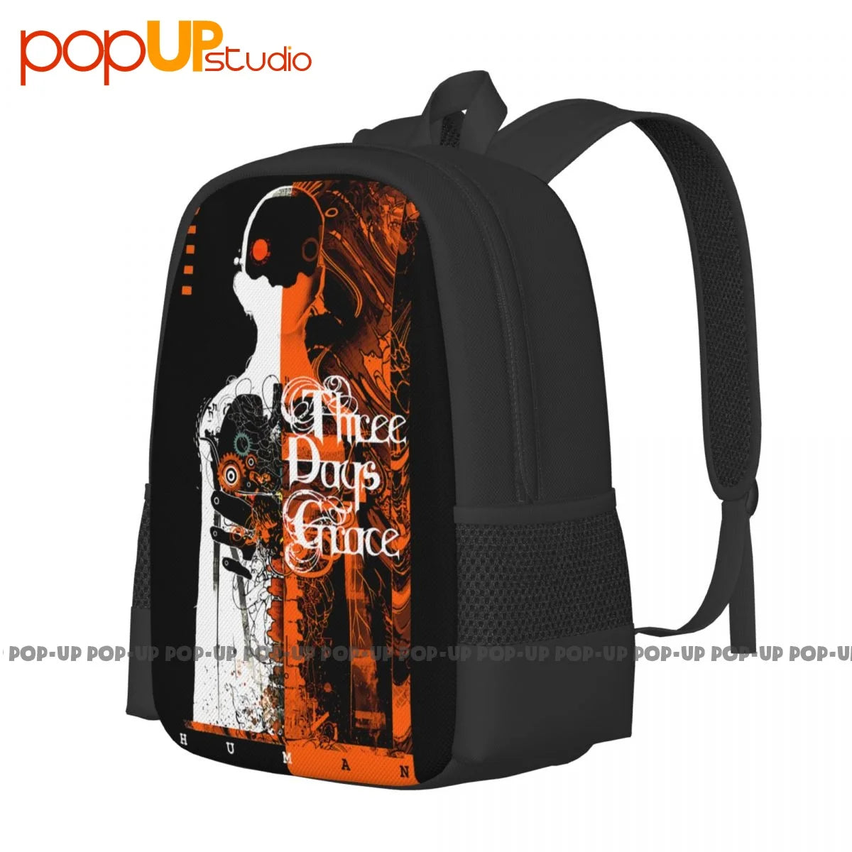 Three Days Grace Humannew Band Merch Backpack Large Capacity Vintage Art Print