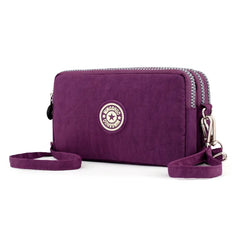 Nylon Crossbody Bag Women Wallet Shoulder Messenger Purse Cell Phone Pouch