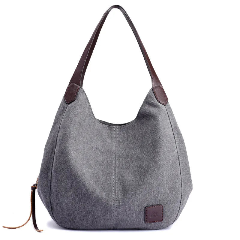 Canvas Totes Bag Handbags for Women Large Capacity Ladies Shoulder Bags