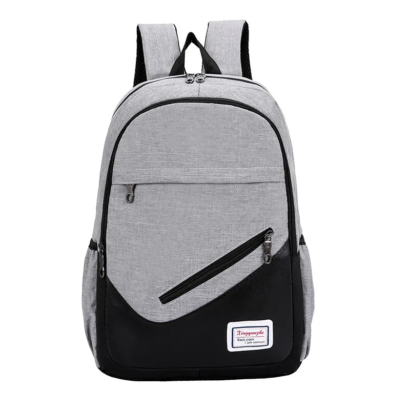 Three-piece Double Backpack Wear-Resistant Computer Backpack