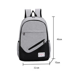 Three-piece Double Backpack Wear-Resistant Computer Backpack