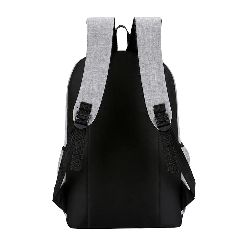 Three-piece Double Backpack Wear-Resistant Computer Backpack
