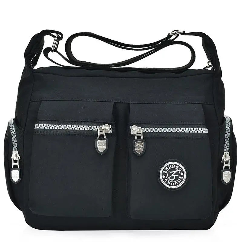 Tilorraine Waterproof Shoulder Cross Body Bag Nylon Travel Messenger