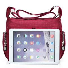 Tilorraine Waterproof Shoulder Cross Body Bag Nylon Travel Messenger