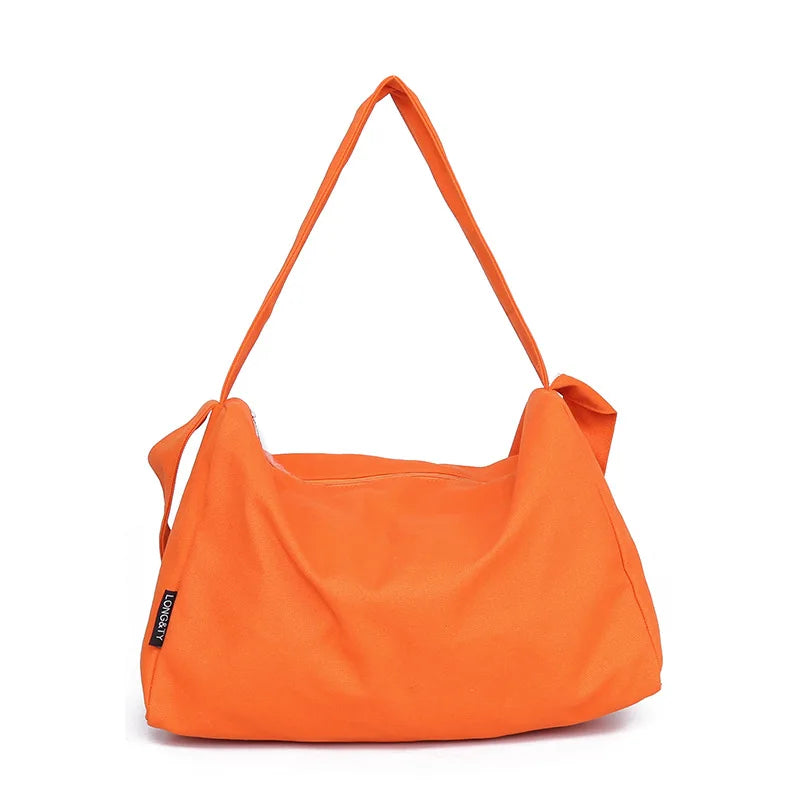 Tilorraine Canvas Bag Women Messenger Large Capacity Shoulder Crossbody Handbag