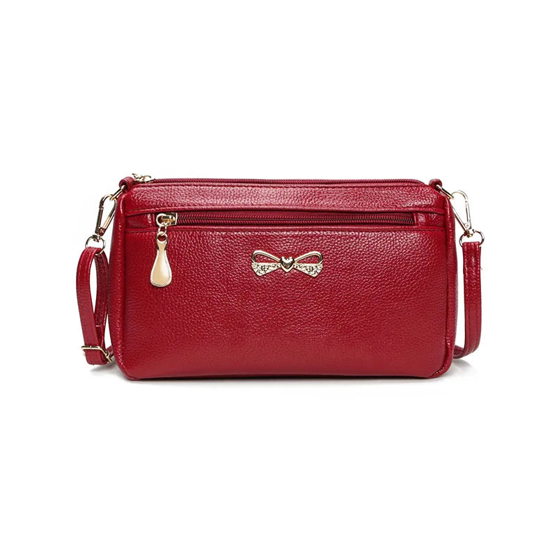 Tilorraine Women Crossbody Bag Large Capacity Shoulder Casual Middle-Aged Ladies