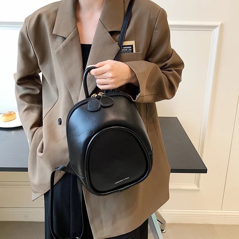 Tilorraine mini backpack for women, versatile handbag for travel and school