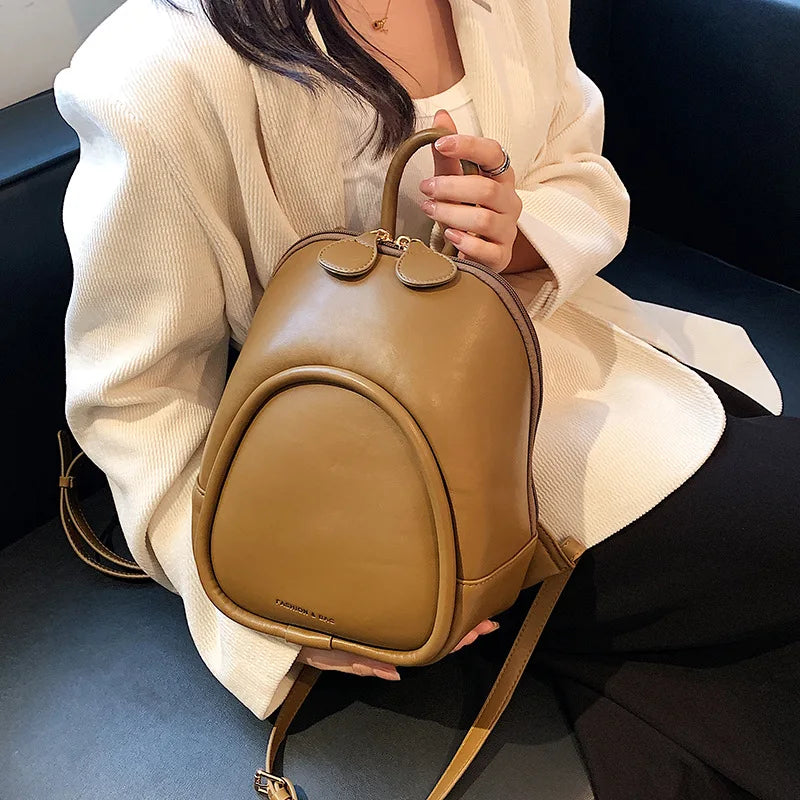 Tilorraine mini backpack for women, versatile handbag for travel and school