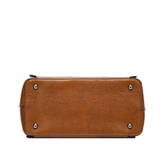 Tinkin Pu Leather Women Shoulder Bag Larger Capacity Women Handbag