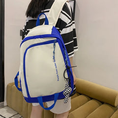 Waterproof Nylon Schoolbag for Teenage Girls