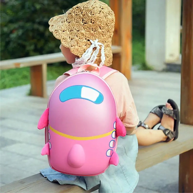 Toddler Airplane Backpack Kid School Bag Rucksack