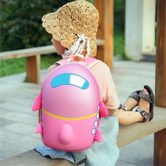 Toddler Airplane Backpack Kid School Bag Rucksack