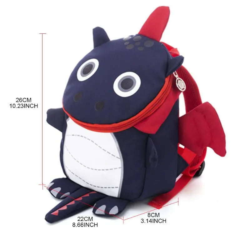 Toddler Dinosaur Backpack Safety Harness Leash for Child Kid