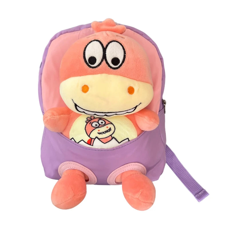 3D Cartoon Dinosaur Toddler Backpack for Boys and Girls