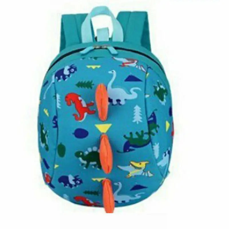 Cartoon Dinosaur Backpack Safety Harness Leash for Kids