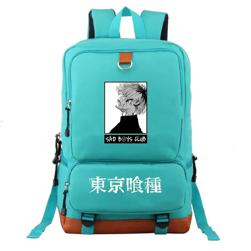Tokyo Ghoul Backpack Men Anime Teenagers Women Student Book Bags