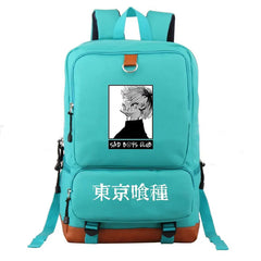 Tokyo Ghoul Backpack Men Anime Teenagers Women Student Book Bags
