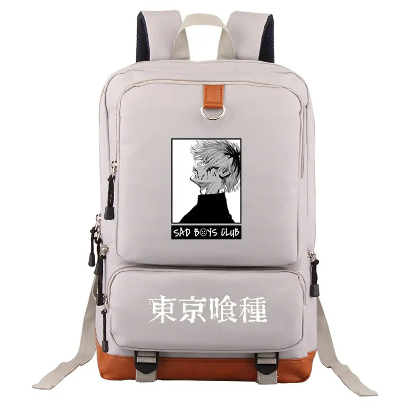 Tokyo Ghoul Backpack Men Anime Teenagers Women Student Book Bags