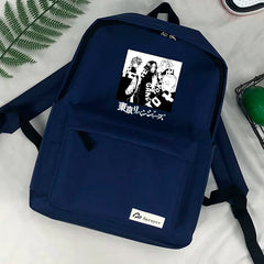 Tokyo Revengers Anime Printed Backpack Student School Bookbag Casual Shoulder Ba