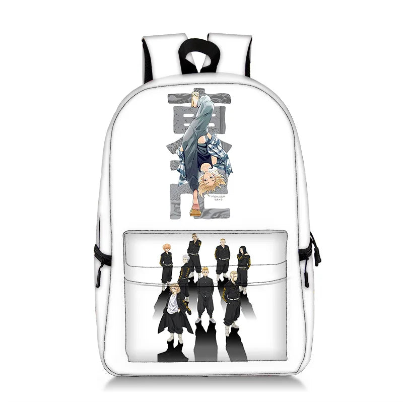 Tokyo Revengers Backpack Teens Back To School Shoulder Bag Girls Boys