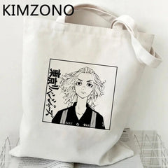 Tokyo Revengers Jute Shopping Bag Tote Foldable Shopper
