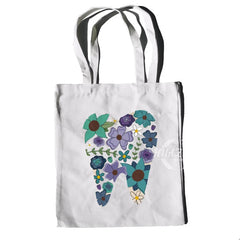 Tooth Shoulder Bags Dentist Graphic Funny Handbags Casual Shopping Girls Handbag