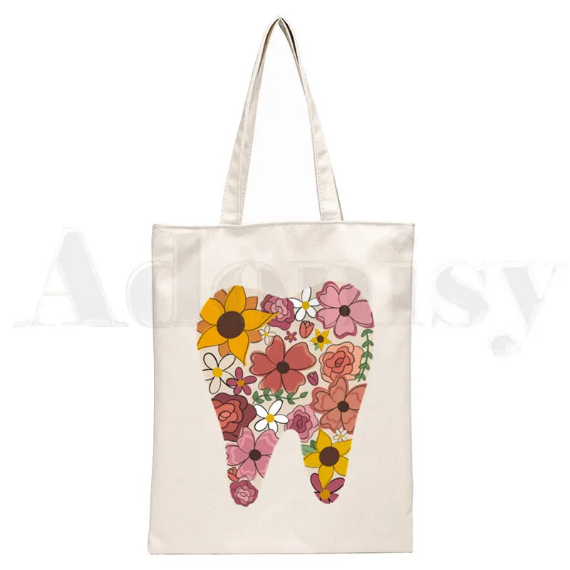 Funny Tooth Dentist Graphic Shoulder Bag