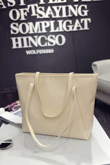 Portable Women's Shoulder Bag Toothpick Pattern Leisure Version