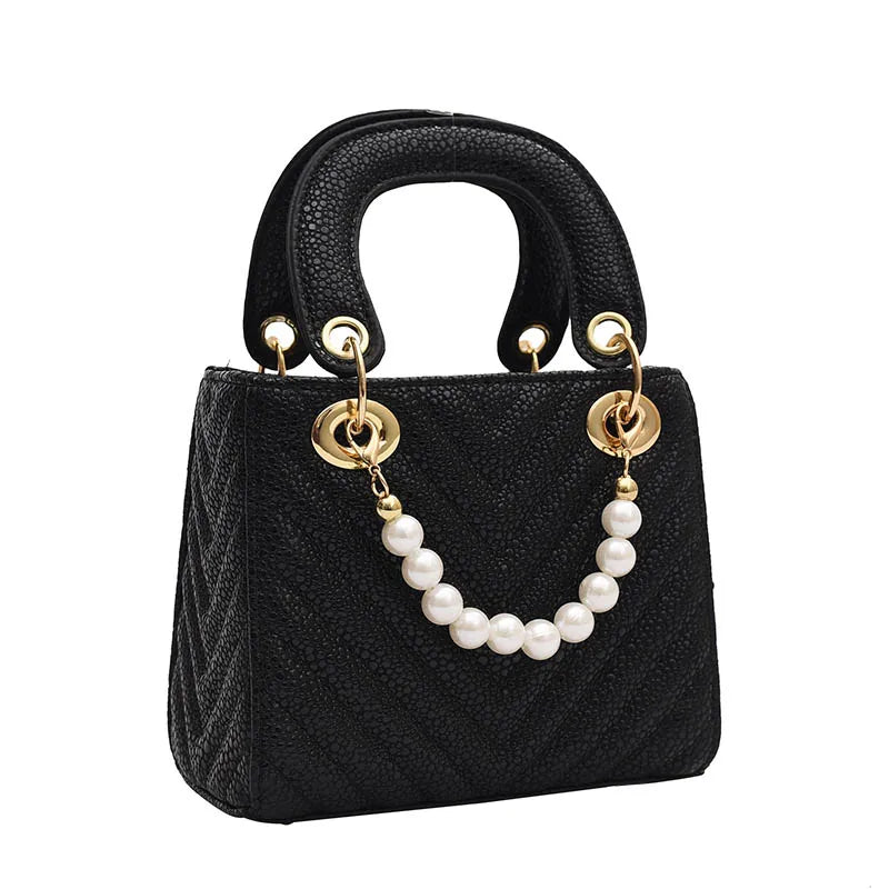 Quilted Box Bag Crossbody Shoulder Tote Women's Handbag